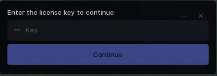 Key activation in loader